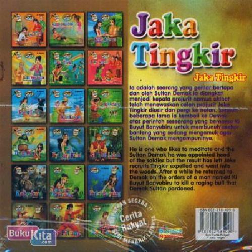 Cover Belakang Buku Jaka Tingkir (Bilingual+Full Colour)