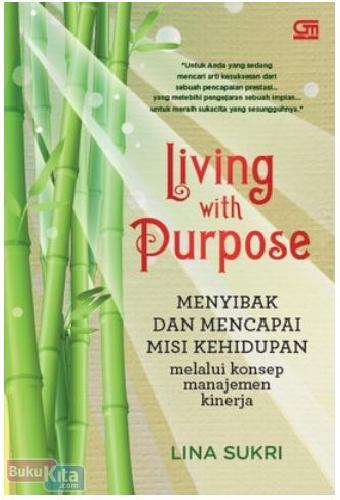 Cover Buku Living with Purpose