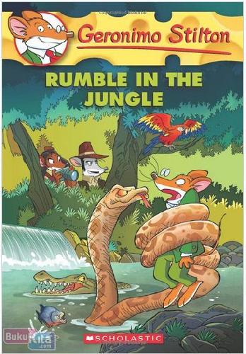 Cover Buku Geronimo Stilton #53 : Rumble in the Jungle (English Version)