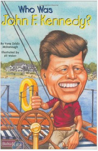 Cover Buku Who Was John F. Kennedy?