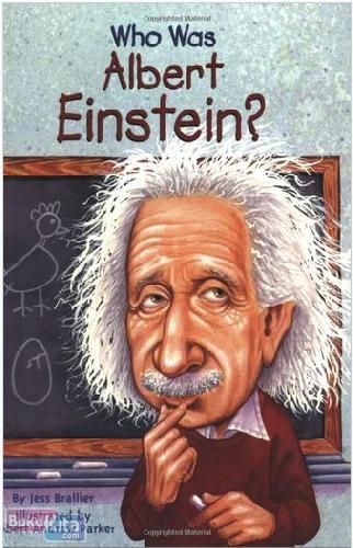 Cover Buku Who Was Albert Einstein?
