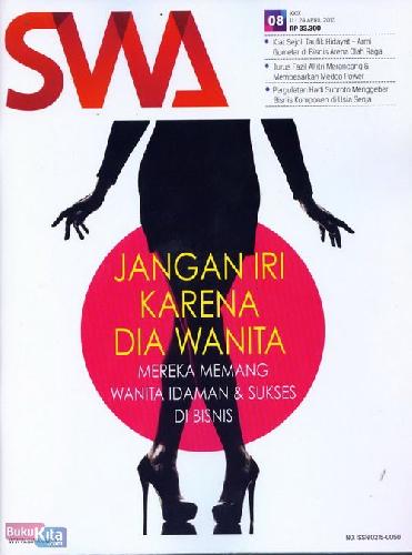 Cover Buku Majalah SWA Sembada No. 08| 11 - 24 April 2013