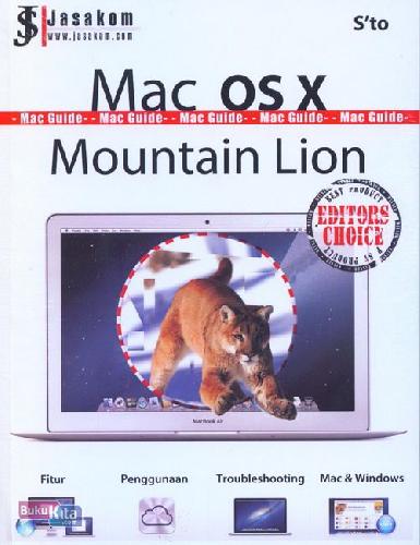 Cover Buku Mac Os x Mountain Lion