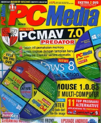 Cover Buku Majalah PC Media Ekonomis #03 - 2013 (dengan DVD)
