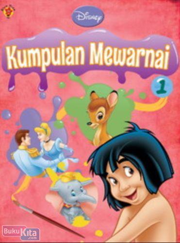Cover Buku Kumpulan Mewarnai Disney 1