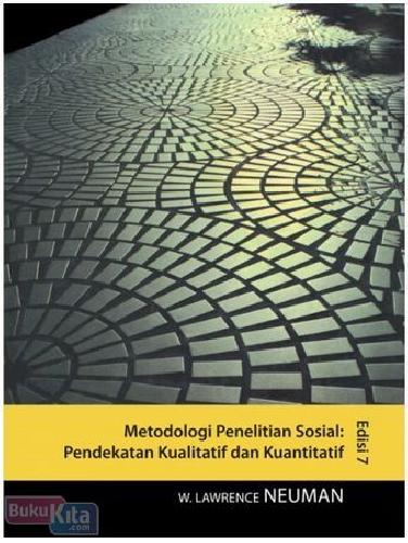 Cover Buku Metodologi Penelitian Sosial : Pendekatan Kualitatif dan Kuantitatif Edisi 7