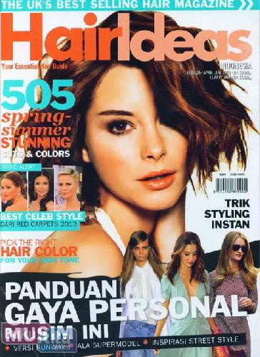 Cover Buku Majalah Hair Ideas #26 | April - Juni 2013