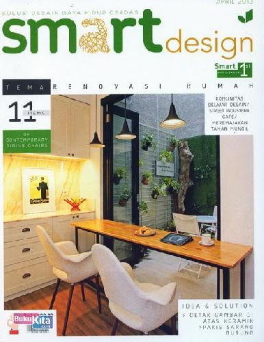 Cover Buku Majalah Smart Design Vol 02 No 1 - April 2013