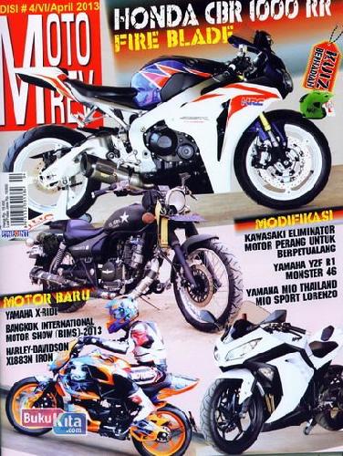 Cover Buku Majalah MOTOREV #04 - April 2013