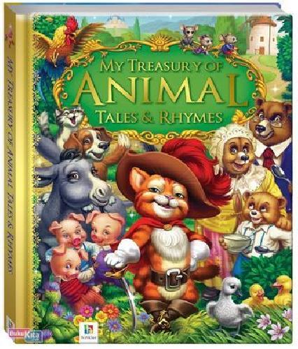 Cover Buku My Treasury Of Animal Tales & Rhymes (English Version)