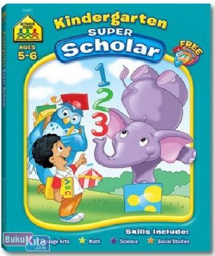 Cover Buku Super Deluxe : Kindergarten Scholar (4+)