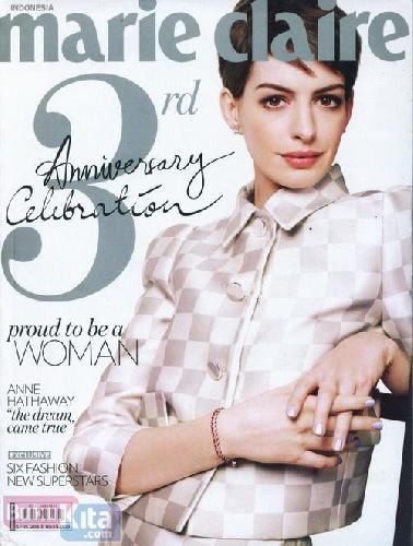 Cover Buku Majalah Marie Claire Indonesia #37 - April 2013 (kecil)