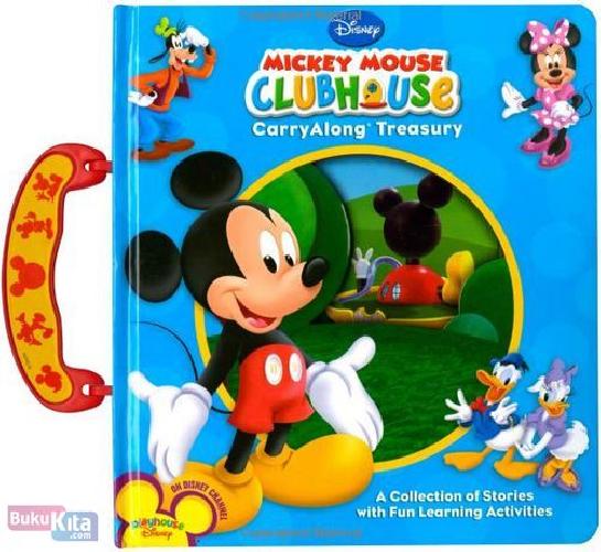 Cover Buku Carry Along Treasury : Mickey Mouse Clubhouse (English Version)