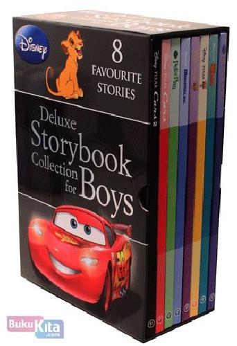 Cover Buku Disney Deluxe Story Book For Boys (8 Favourite Stories)
