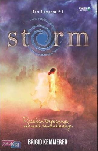 Cover Buku Seri Elemental Buku 1 : Storm