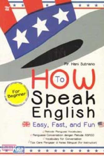 Cover Buku How To Speak English