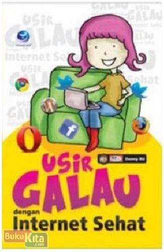 Cover Buku Usir Galau Dengan Internet Sehat