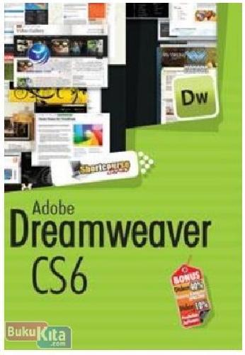 Cover Buku Shortcourse Series : Adobe Dreamweaver CS6