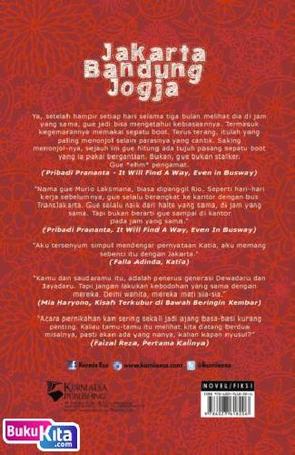 Cover Belakang Buku Jakarta Bandung Jogja