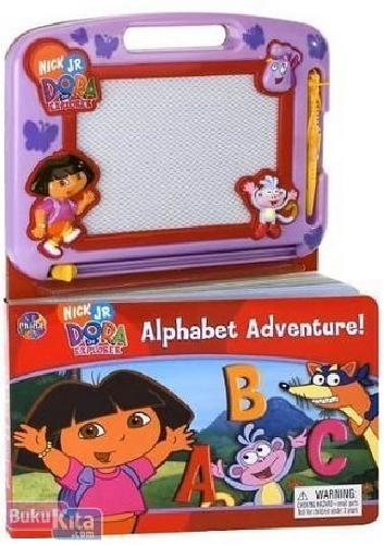 Cover Buku Drawing Series Dora The Explorer Alphabet Adventure