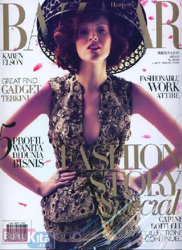Cover Buku Majalah Harper