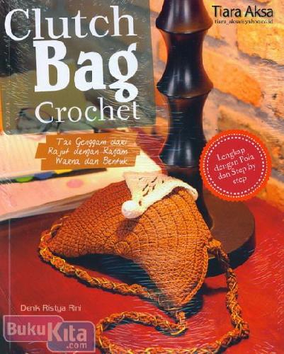 Cover Buku Clutch Bag Crochet