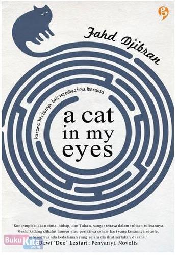 Cover Buku A Cat in My Eyes (Cover Baru)