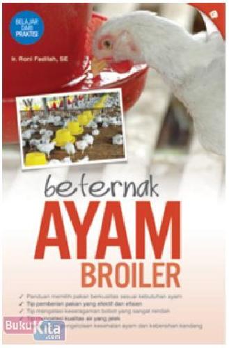 Cover Buku Beternak Ayam Broiler (Promo Best Book)