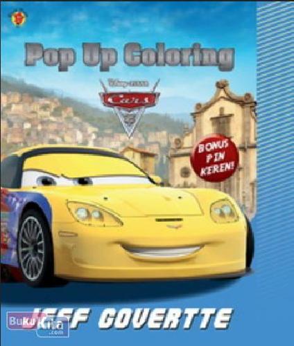 Cover Buku Pop Up Coloring Cars - Jeff Govertte