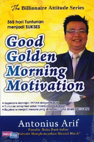 Cover Buku Good Golden Morning Motivation 