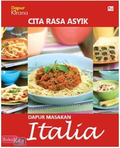 Cover Buku Cita Rasa Asyik Dapur Masakan Italia