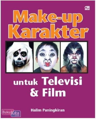 Cover Buku Make Up Karakter untuk Televisi dan Film