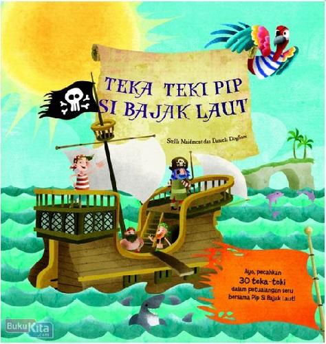 Cover Buku Teka Teki Pip Si Bajak Laut