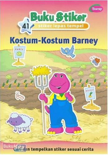 Cover Buku BUKU STIKER 41 - BARNEY KOSTUM-KOSTUM BARNEY