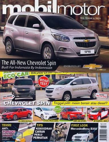 Cover Buku Majalah Mobil Motor No 08 | 24 April - 7 Mei 2013