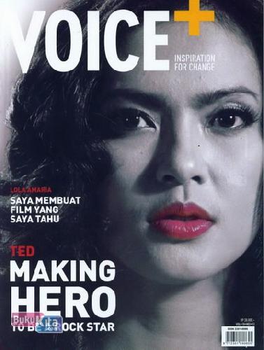 Cover Buku Majalah Voice+ Vol 10 - Mei 2013