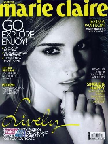 Cover Buku Majalah Marie Claire Indonesia Edisi 38 - Mei 2013 REG
