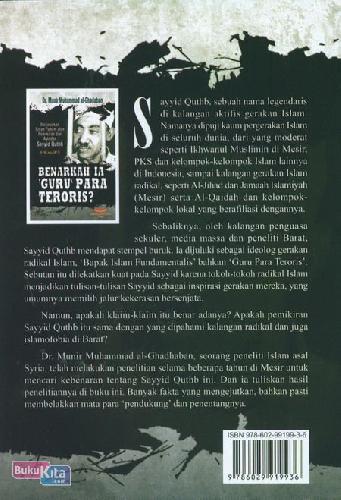 Cover Belakang Buku Benarkah Ia Guru Para Teroris?