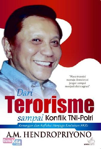 Cover Buku Dari Terorisme sampai Konflik TNI-Polri