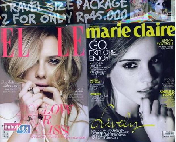 Cover Buku Majalah Elle - Marie Claire Edisi Bundling Mei 2013 (kecil)