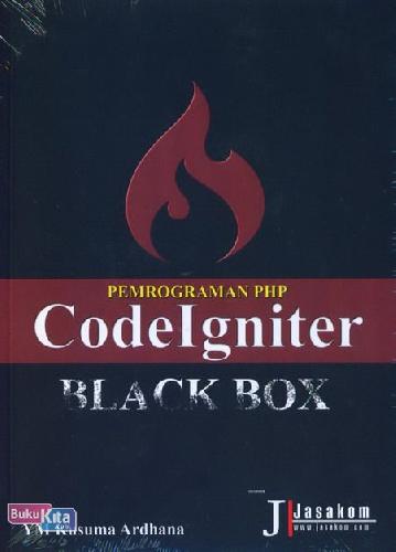 Cover Buku Pemrograman PHP Codelgniter Black Box