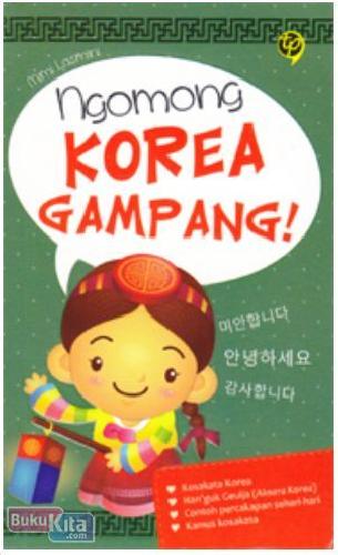 Cover Buku Ngomong Korea Gampang!