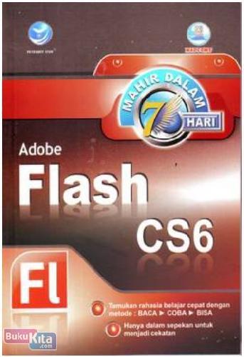 Cover Buku Mahir Dalam 7 Hari - Adobe Flash CS6