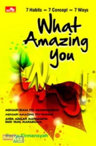 Cover Buku What Amazing You!