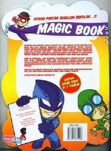 Cover Belakang Buku Magic Book - Belajar Membaca Menulis & Berhitung
