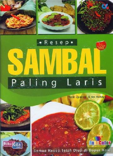 Cover Buku Resep Sambal Paling Laris (full color)