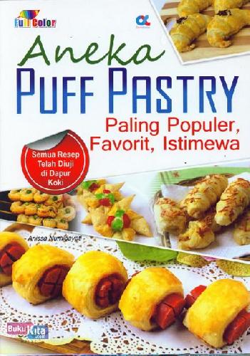 Cover Buku Aneka Puff Pastry Paling Populer, Favarit, Istimewa (full color)