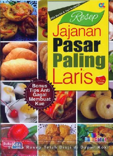 Cover Buku Resep Jajajan Pasar Paling Laris (full color)