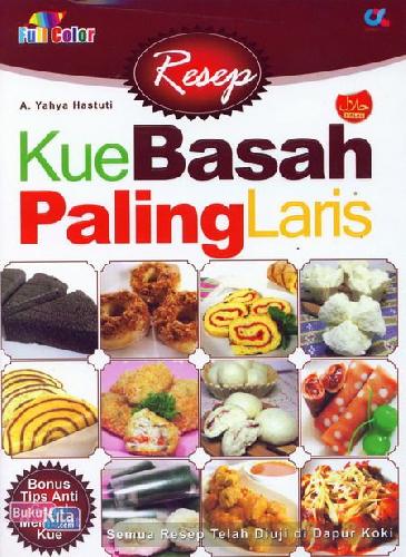 Cover Buku Resep Kue Basah Paling Laris (full color)