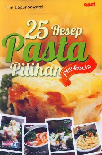 Cover Buku 25 Resep Pasta Pilihan Perfecto